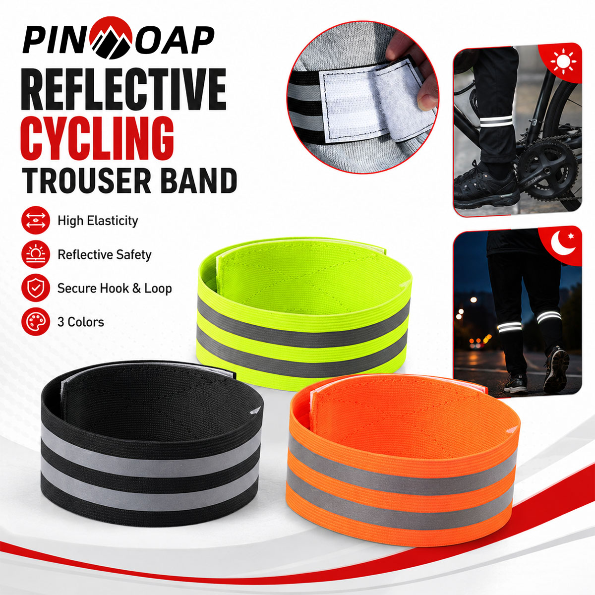 PINMOAP 1/2PCS Fascia per Pant - Cycling Commuter Trousers recensione e prezzo